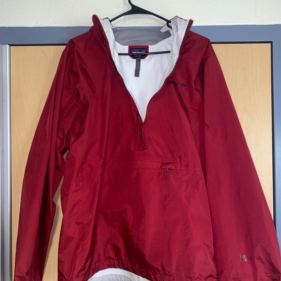 Patagonia Mens H2NO Packable Anorak Shell EUC Size L - Picture 3 of 4